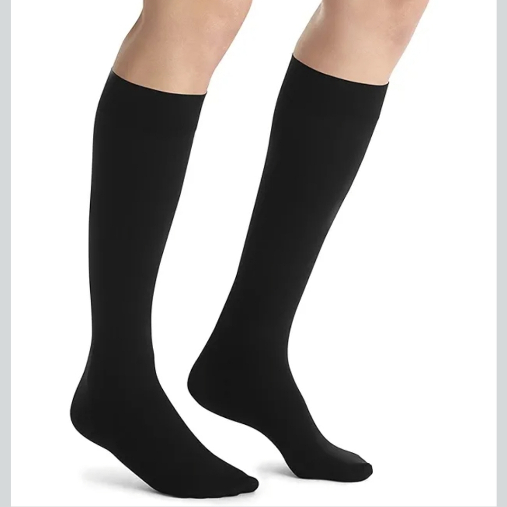 NIB-Jobst Opaque Softfit Closed Toe Stocking 15-20 Moderate Compression-Size L